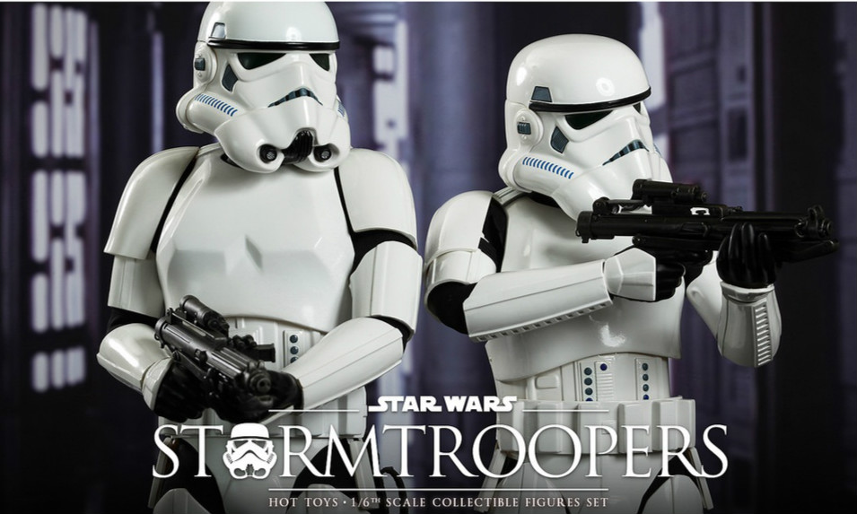 Hot Toys 星球大战：四部曲 曙光乍现【白兵双人组合包】Star Wars Stormtroopers