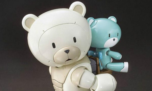 BANDAI HGBF 1/144 Beargguy F (Family)模型