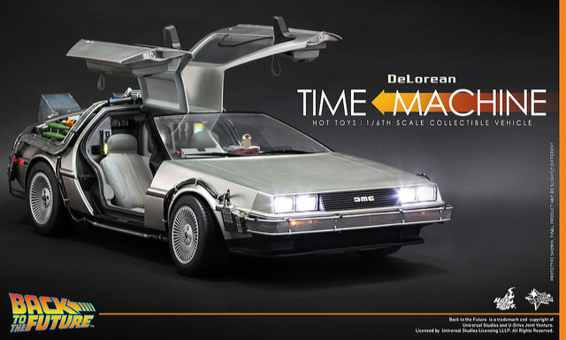 Hot Toys  MMS260  回到未来  DeLorean 时光机