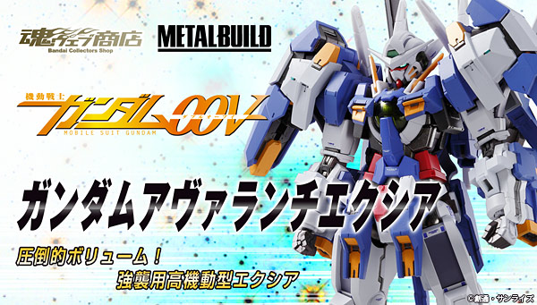 BANDAI 12月魂商店限定 Metal Build【GN-001/hs-A01 雪崩型能天使】普通版