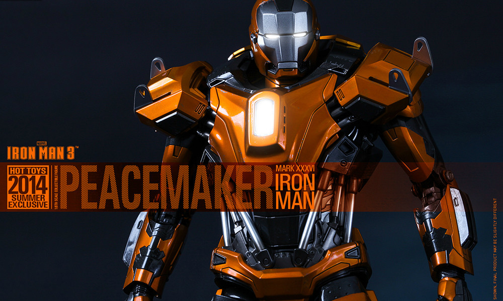 Hot Toys 钢铁侠 MK36 和平制造者 Mark XXXVI Peacemaker