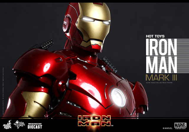 Hot Toys – MMS256D07 – 钢铁侠: 1/6比例 钢铁侠MK.III