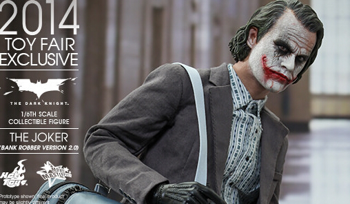 Hot Toys – MMS249 – 【抢匪版小丑 2.0】1/6 比例 The Joker Bank Robber Version 2 ...