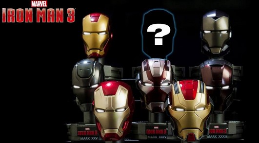 KingArts钢铁侠3豪华头盔收藏系列 Iron Man 3 Deluxe Helmet Series ( Series 1 )