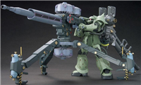 BANDAI 13年12月26日: HG 1/144 量产型Zaku II + Big Gun (雷电宙域版) 官图