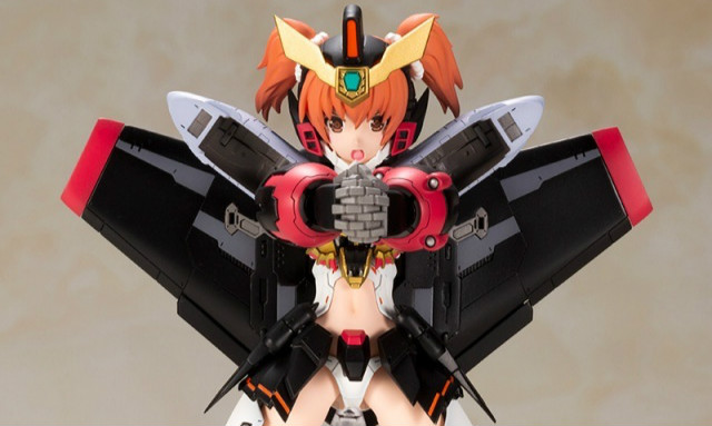 寿屋《勇者王GaoGaiGar》X《骨装机娘》CROSS FRAME GIRL「我王凯牙 GaoGaiGar」