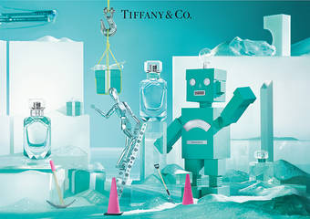 Tiffany & Co. - 岁末年终 极致珍藏，“同名淡香精钻形纸雕盒装限定版”隆重呈现圣诞限定珍藏献礼！