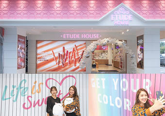 ETUDE HOUSE - 抢在年底前，回到高雄新崛江一起过圣诞，新店独家网美打卡墙，成为高雄新景点