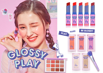 HOLIKA HOLIKA - 久等了！蜜桃系彩妆-GLOSSY PLAY人气抵台！