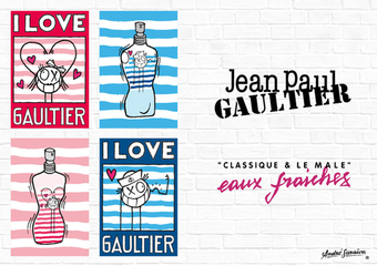 Jean Paul Gaultier - 2018 高堤耶夏季限定– 安德列.萨拉华联名男女香氛