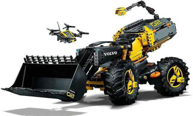 LEGO 42081 科技系列【Volvo 概念轮式载运机 ZEUX】