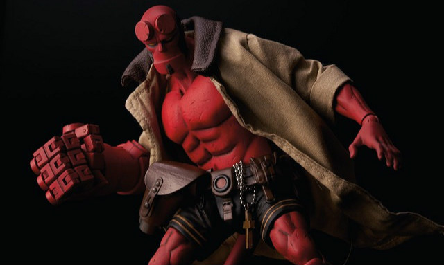 Dark Horse【地狱男爵】Hellboy 1/12 比例人偶作品