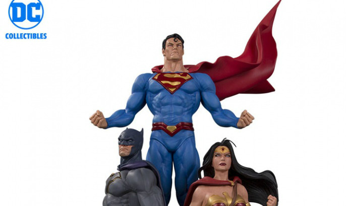 DC Collectibles DC 设计师系列【三位一体by Jason Fabok】