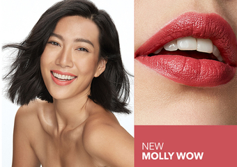 Bobbi Brown - Molly WOW! 台湾女孩闪耀国际 Bobbi Brown X莫莉Molly 推出限量联名“迷恋轻吻唇膏”