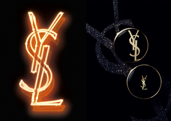 YSL - 最狂的LOGO设计 就是炫耀“恒久完美气垫粉饼”时尚LOGO限量版登场