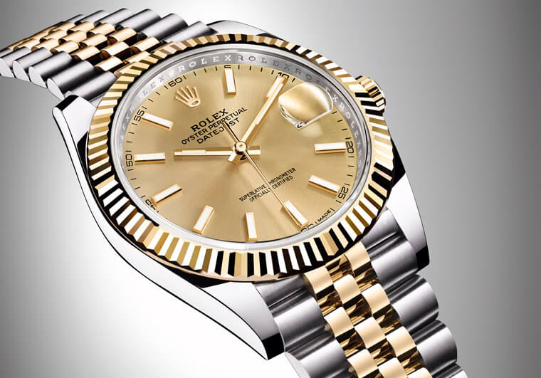 大人味的劳 ROLEX Datejust半金