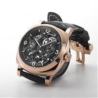 PANERAI 金装镂空陀飞轮