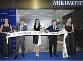 MIKIMOTO ifc新店开幕关之琳 开启2014梦幻之门