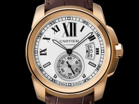 Cartier 卡地亚 CALIBRE DE 手表 W7100009 玫瑰金 原厂盒单 全新品