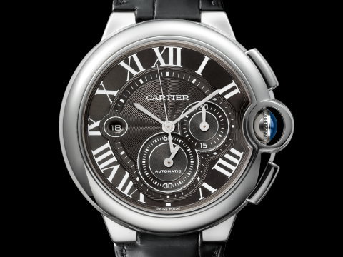 CARTIER 卡地亚 ballon bleu 超大型 蓝气球 W6920052 44mm 自动上炼 计时手表