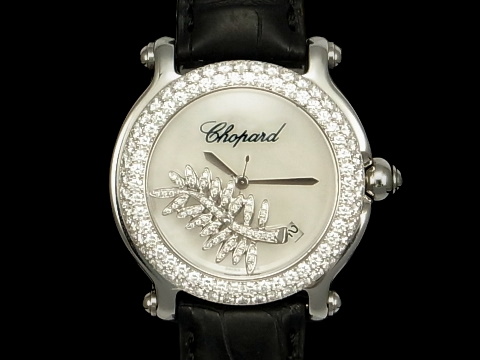 CHOPARD 萧邦 戛纳电影节 限量100只金棕榈石英女表