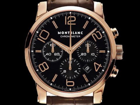 Montblanc 万宝龙 Timewalker 玫瑰金 计时码表 自动男表 全台最低价