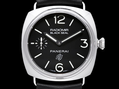 PANERAI 沛纳海 DADIOMIR BLACK SEAL PAM00380 小秒针 自动男表 N字头 限量2500只