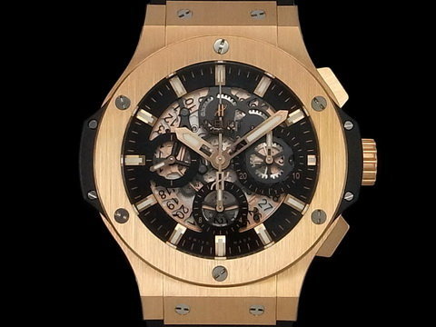 HUBLOT 宇舶表 Big Bang 玫瑰金 镂空 自动上炼 计时码表 全新品