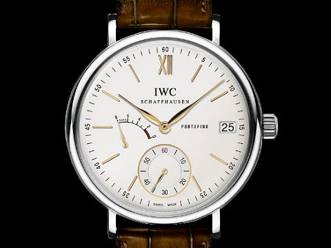 IWC 万国 Portofino 柏涛菲诺 IW510103 小秒针 能量显示 八日炼 45mm 手上炼