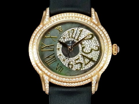 Audemars Piguet AP 爱彼表 Millenary 千禧 原镶钻表 自动上炼 玫瑰金 钻表