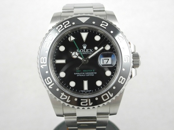 ROLEX 劳力士 GMT-MASTER II 116710LN 蚝式格林威治 乱码字头 保卡日期2012年2月 98成新