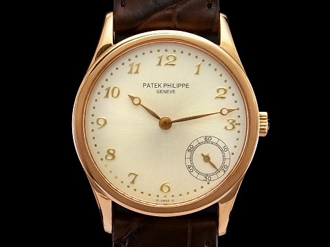 Patek Philippe 百达翡丽 5026R 玫瑰金 小秒针 自动上炼 男表