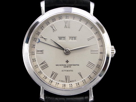 Vacheron Constantin 江诗丹顿 Patrimony 传承系列 18K白金 自动手表