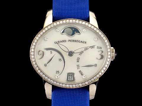 GP Girard-Perregaux 芝柏 猫眼 Cat s Eye 80485 原镶钻表 全新未使用品