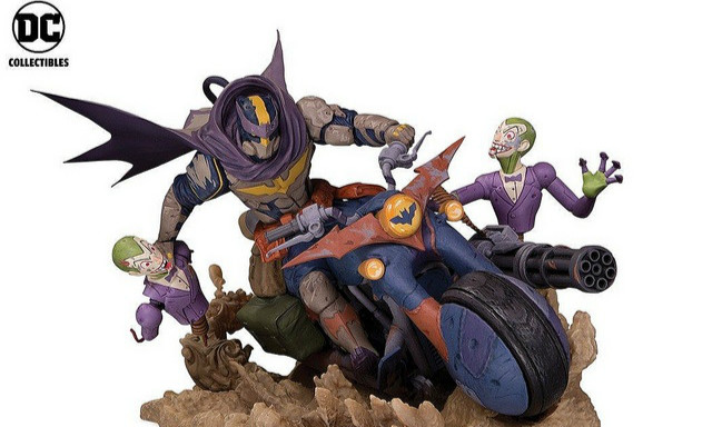 DC Collectibles DC Engines of Chaos 系列【蝙蝠侠】全身场景雕像作品