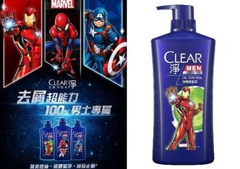 Clear净 - 漫威限定款洗发乳！《复仇者联盟：终局之战》这3位英雄让你带回家