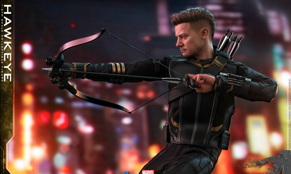 Hot Toys《复仇者联盟：终局之战》鹰眼 Hawkeye 1/6 人偶作品