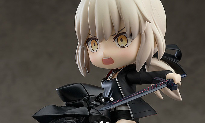 GSC 黏土人 Saber/阿尔托莉亚·潘德拉刚[Alter]新宿Ver.＆Cuirassier Noir