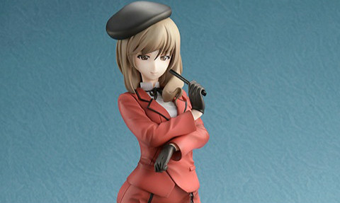 AMAKUNI《少女与战车 最终章》岛田千代 1/7比例涂装完成品