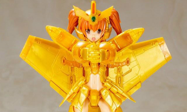 『勇者王GaoGaiGar』x『骨装机娘』CROSS FRAME GIRL 我王凯牙 黄金勇者王Ver.