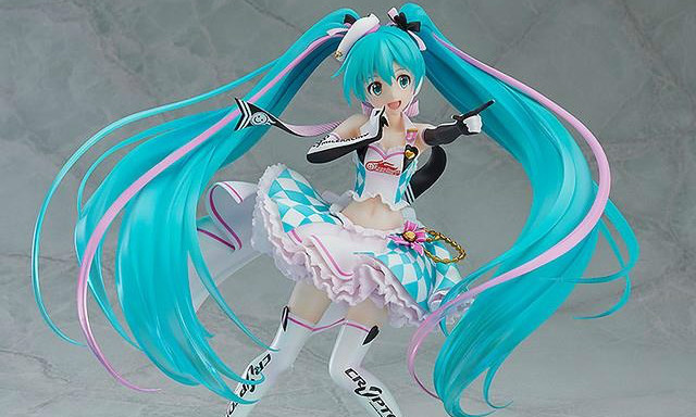 GSC『初音未来GT计划』赛车初音 杏仁豆腐 1/8 涂装完成品