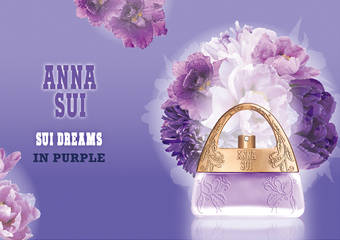 ANNA SUI 安娜苏 - 梦幻紫色仙境 轻甜来袭 ANNA SUI“紫凝梦境淡香水”浪漫一整个秋季 我希望一切都是紫色的！