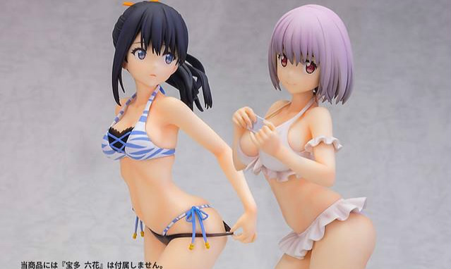 Alphamax《SSSS.GRIDMAN》宝多六花 、新条茜 1/7比例涂装完成品