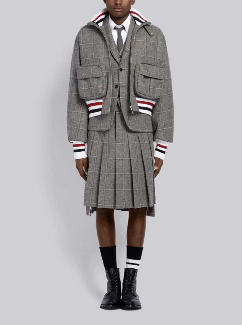 ØZI帅穿THOM BROWNE 家中有只被马尔济斯耽误的嘻哈狗