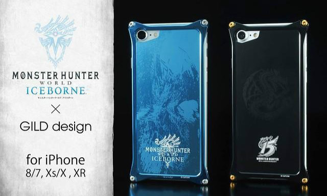 《怪物猎人世界：ICEBORNE》X GILD design 15周年纪念 iPhone 铝合金手机壳