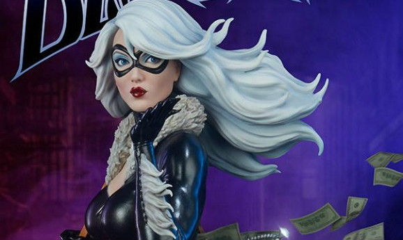 Sideshow Collectibles Mark Brooks Artist Series【黑猫】1/5 比例全身雕像作品