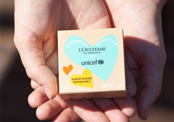 L'OCCITANE 欧舒丹 - 2020 UNICEF乳油木牛奶公益皂 欢庆1月4日世界布雷尔日