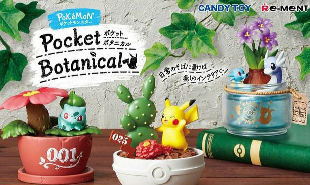 RE-MENT《精灵宝可梦》新食玩「Pocket Botanical」