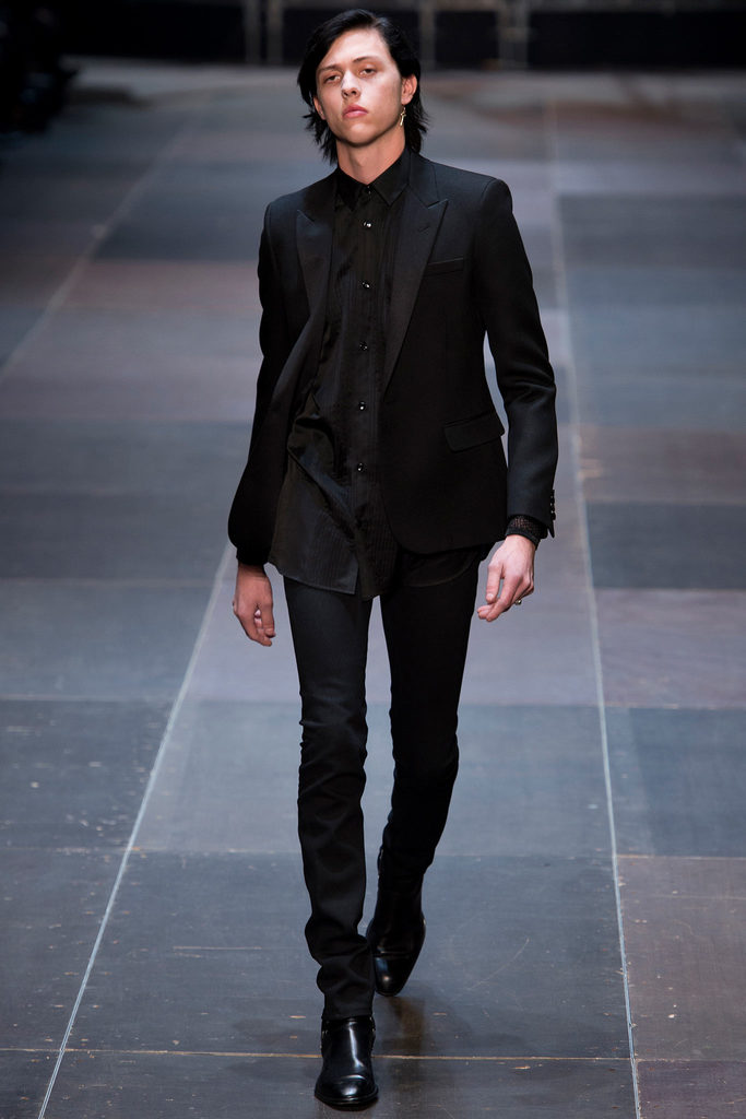 Laurent（YSL）2013秋冬系列巴黎男装秀