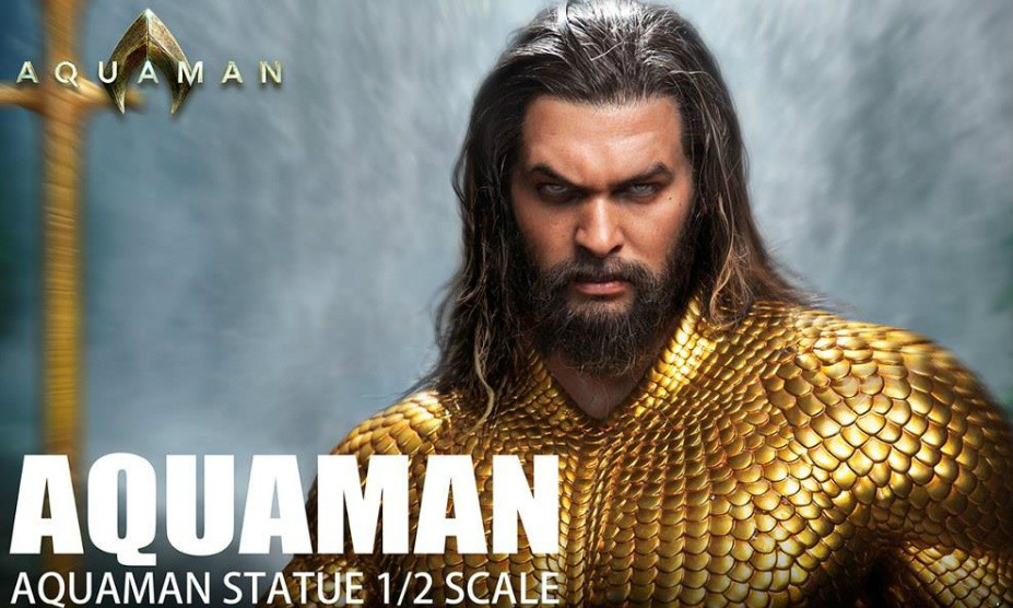 Queen Studios《水行侠 AQUAMAN》水行侠 1/2比例 全身雕像